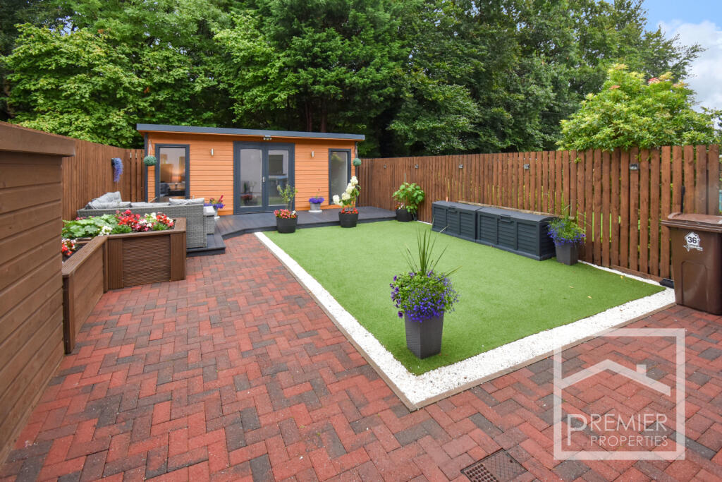 Rear garden
