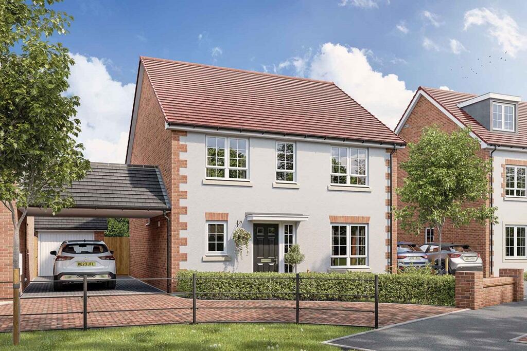 Artist's impression of a typical Henford home