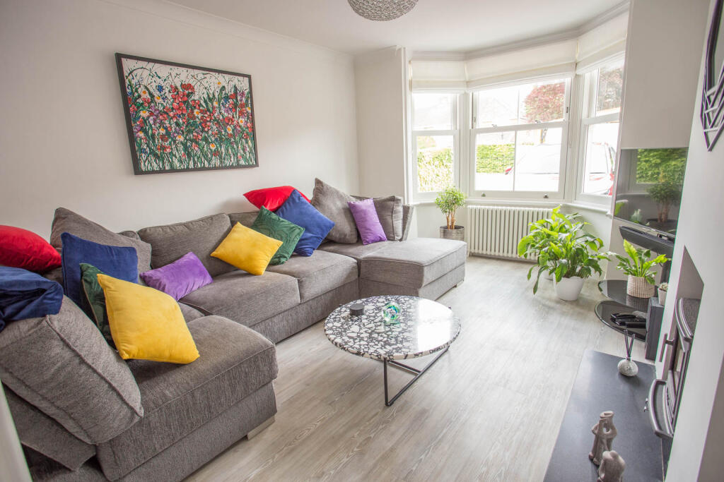 Sitting Room with fireplace