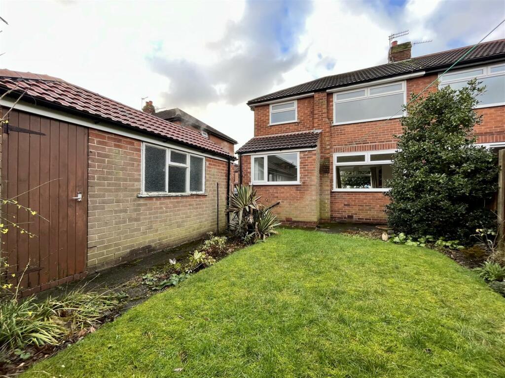 Rear of Property