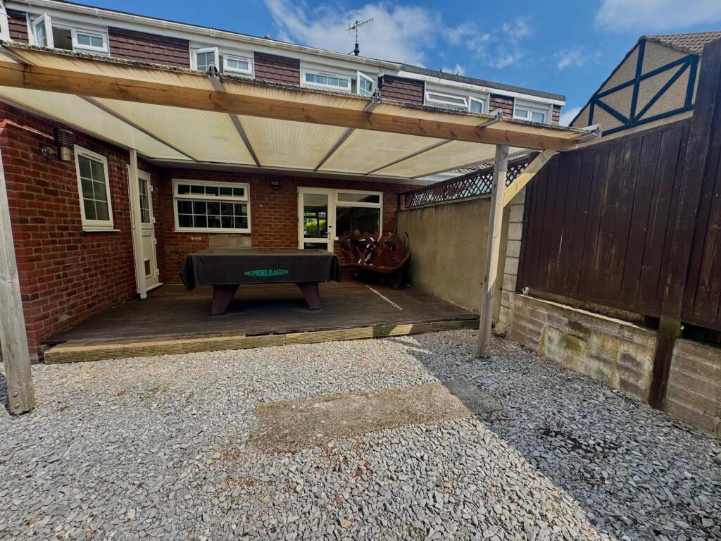 Covered Decking Area