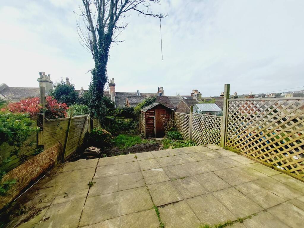 Rear garden &amp; patio