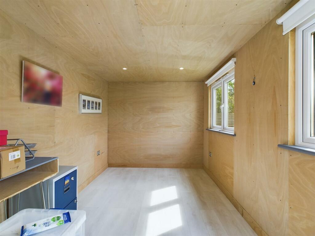 Garden studio interior