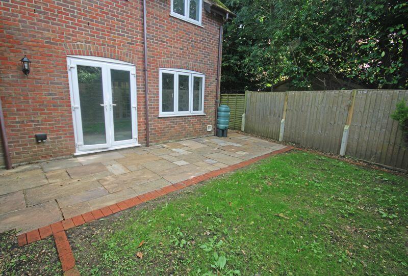 Rear of property
