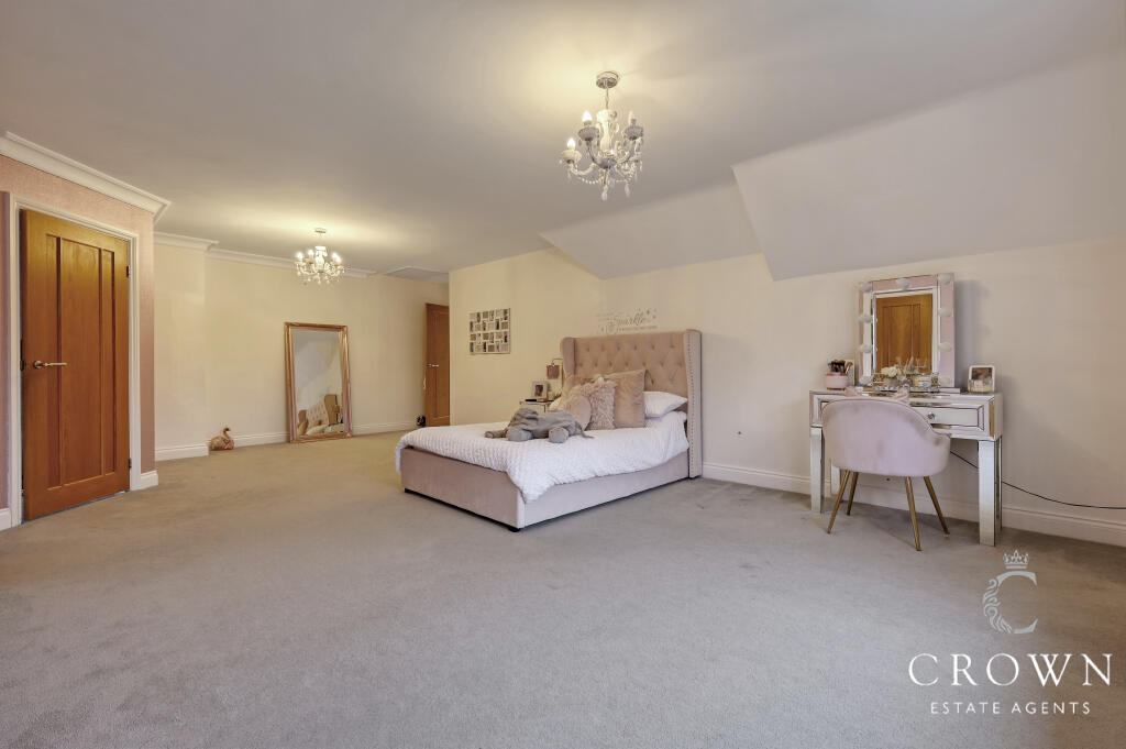 Bedroom Two with en-suite and walk in closet.