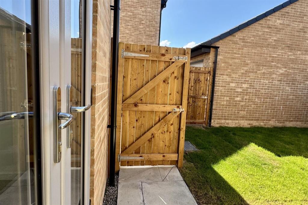 Rear garden