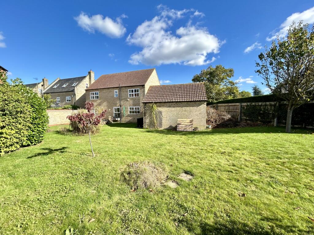 Rear garden