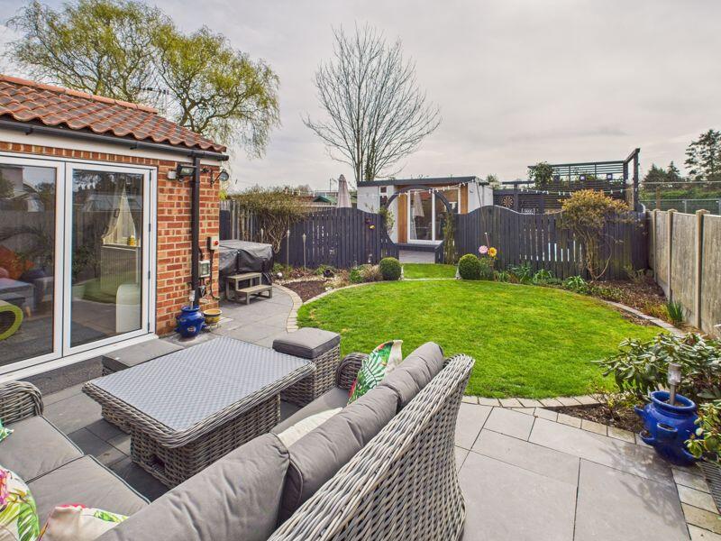 Rear garden
