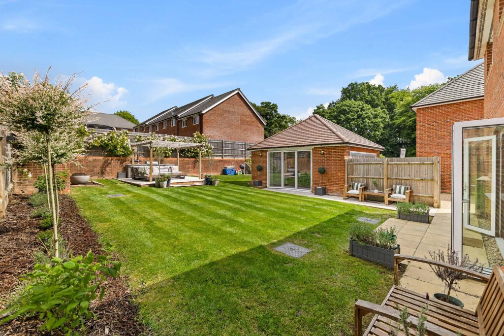 Rear garden