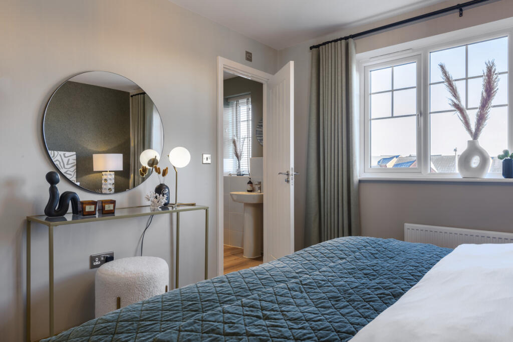 Indicative Bedroom, Contemporary Modern Decoration