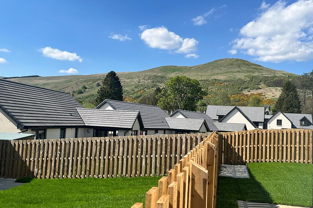 View from the garden