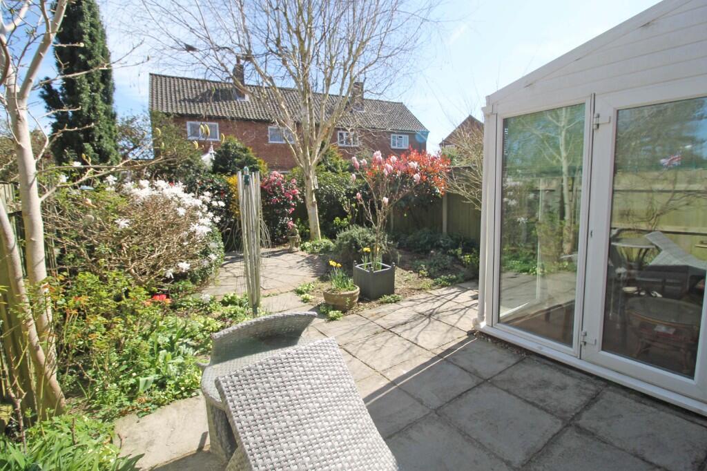 Rear garden