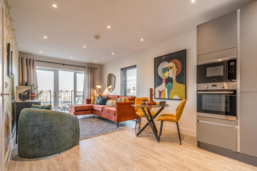 Plot A12 - Kitchen / Dining / Living - The Franklin