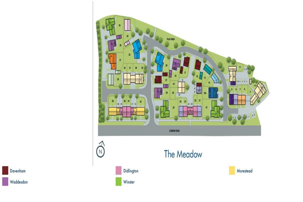 site plan - The Mead