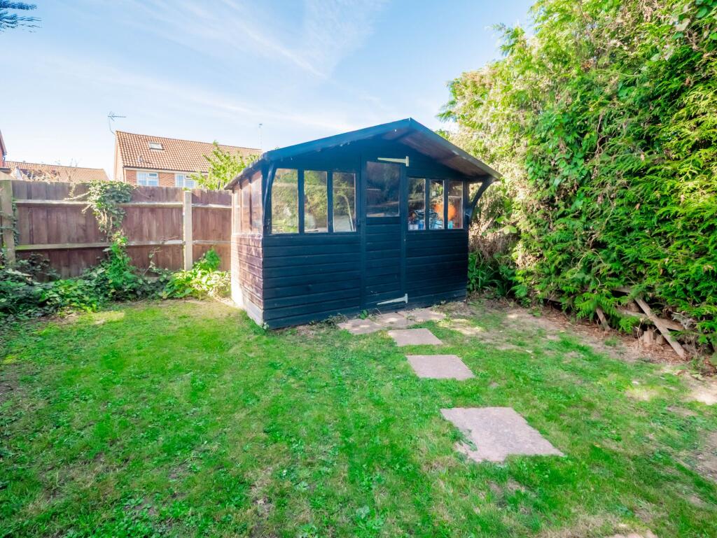 Rear garden
