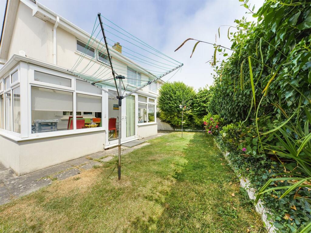 Rear garden