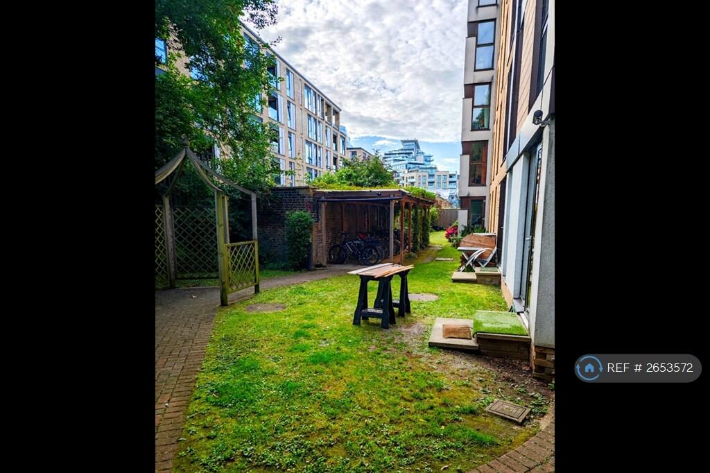 Outside Space With Bike Shed