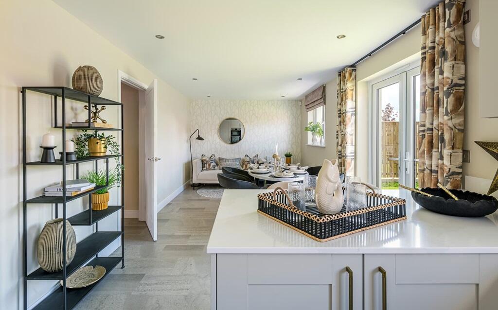 And French doors to the rear garden