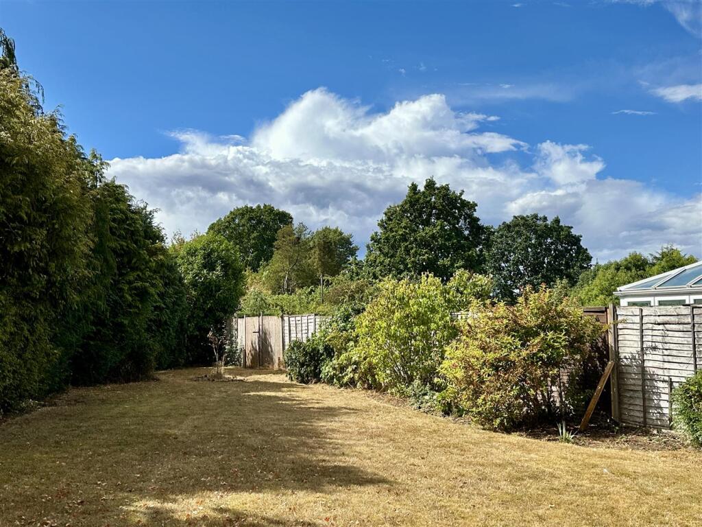 rear garden