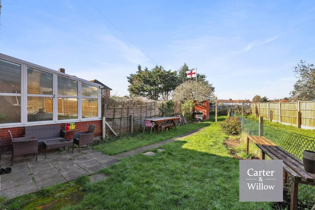 Private rear garden 