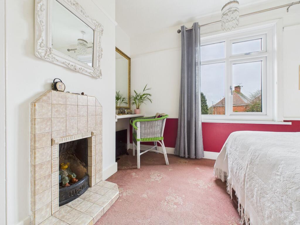 Fireplace in Bedroom One