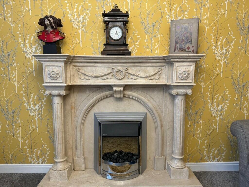 MARBLE FIREPLACE