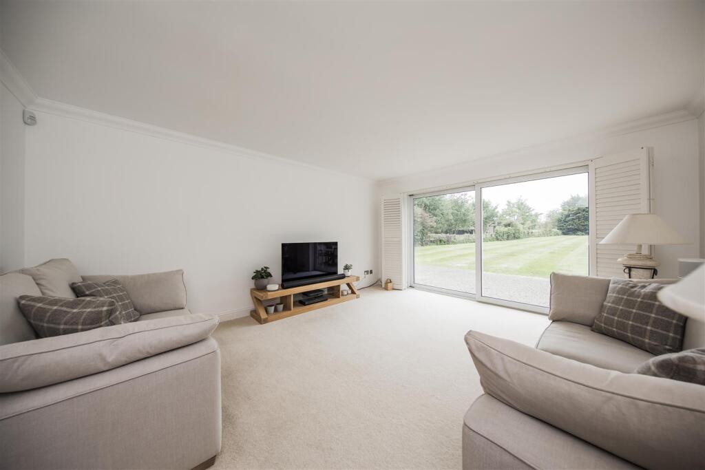 Lounge Overlooking garden