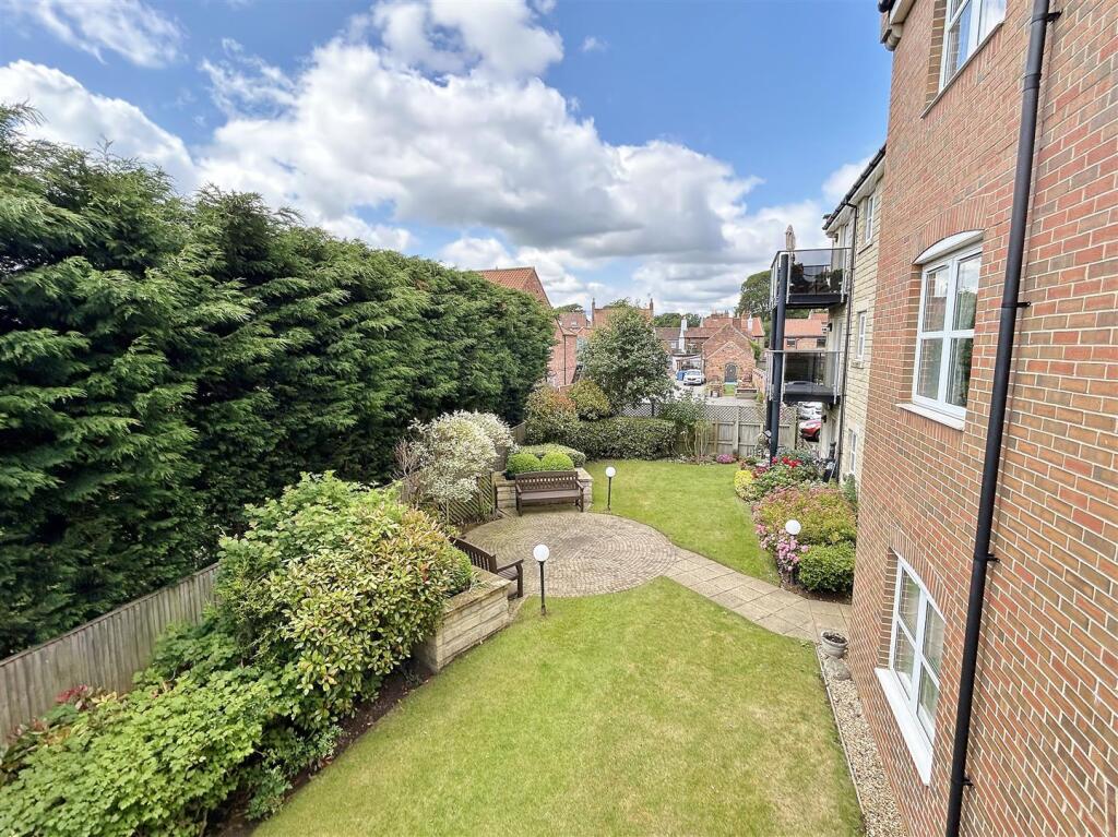 View Of Communal Gardens From The Balcony
