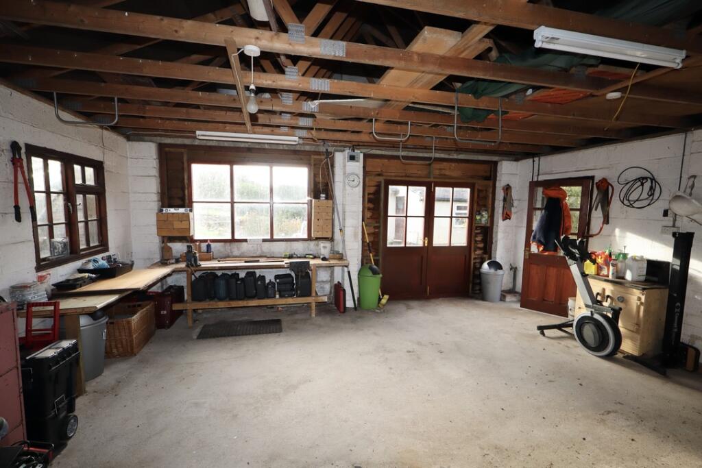 Double garage