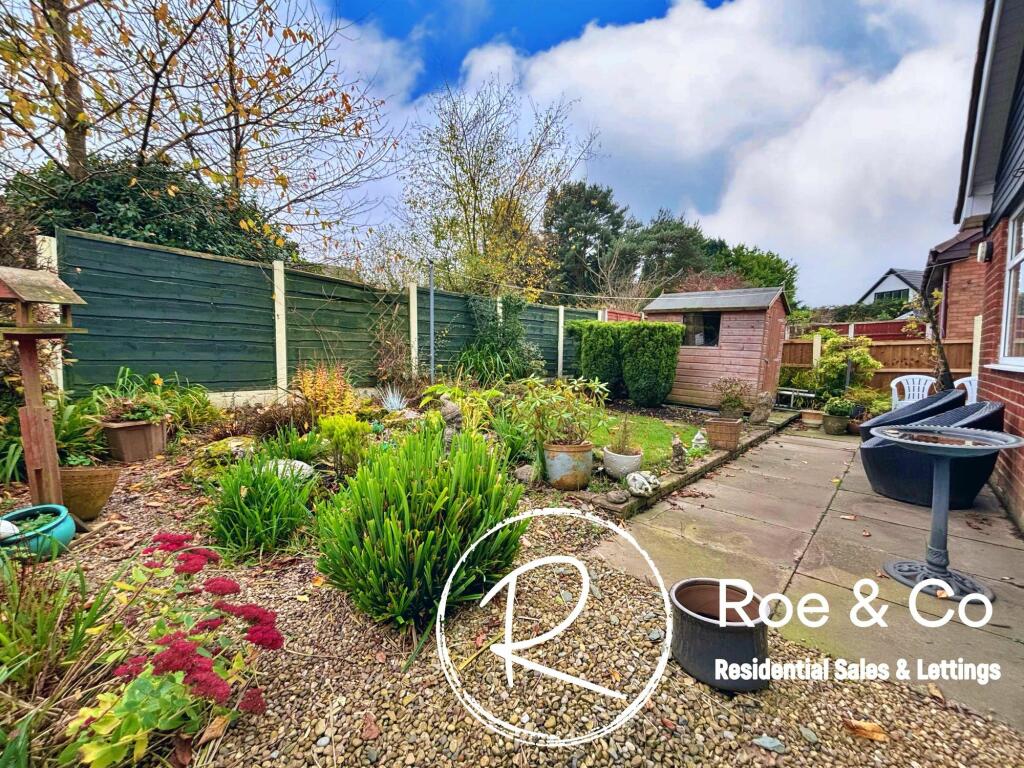 Rear garden