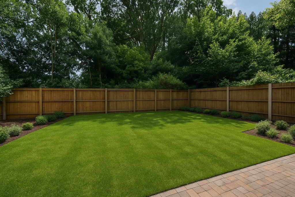 Plot 3 - Rear Garden CGI