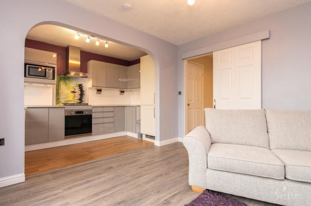 Open Plan Living Space and Kitchen
