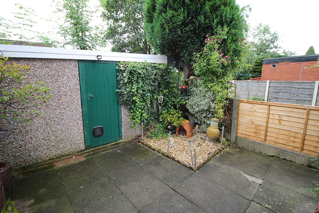 Patio Area and Garage