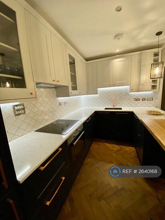 Led Lights Surround Kitchen Cabinet