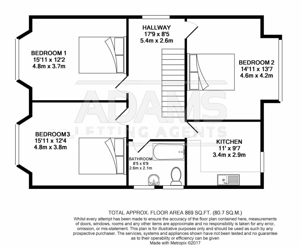 Floor Plan 3 BED