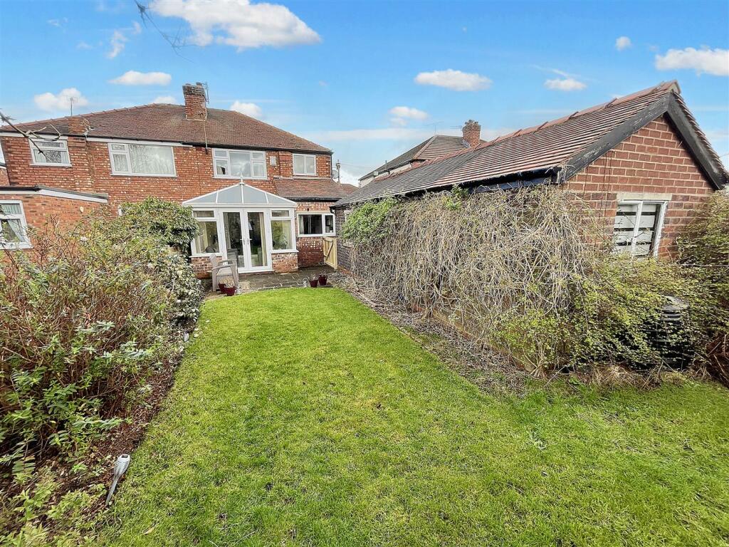Rear of Property