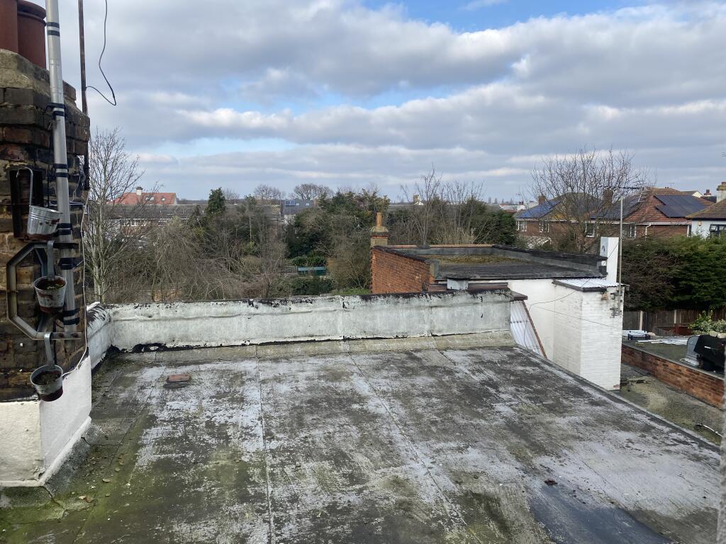 Fire exit/roof space