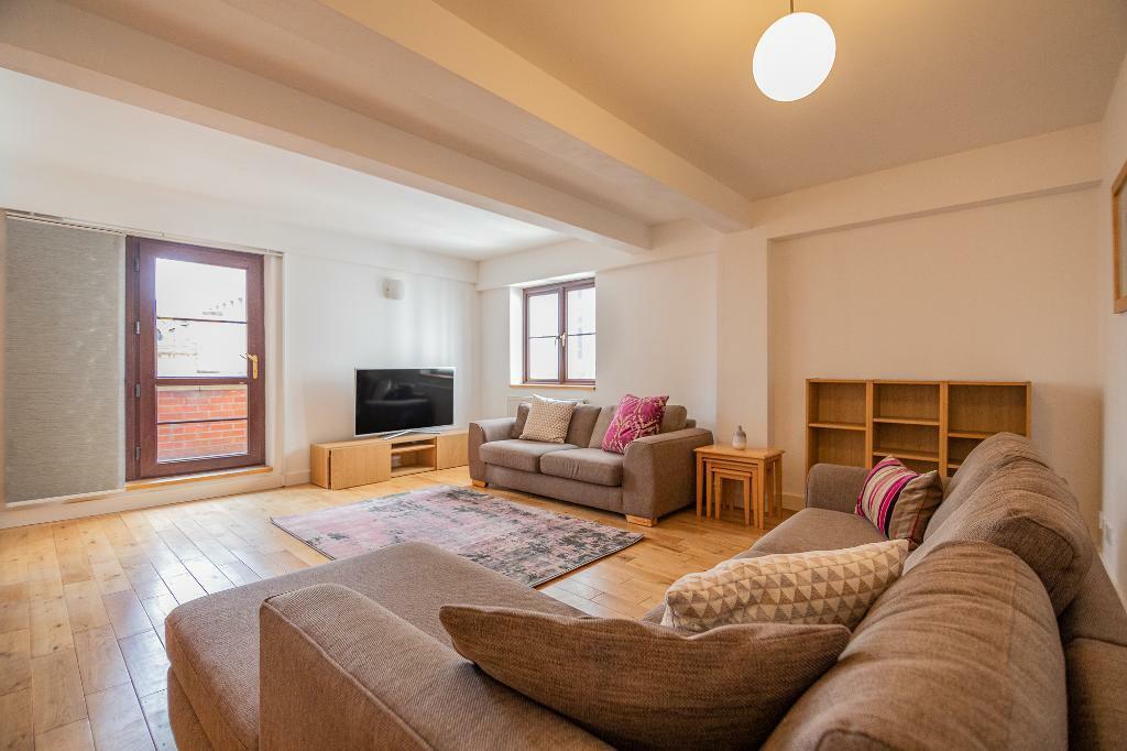 Open plan living area