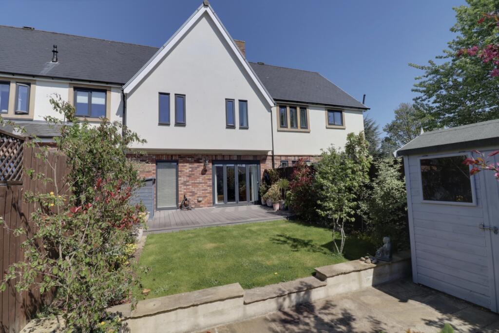 Rear view of property