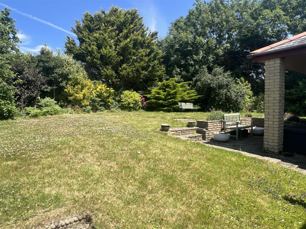 Garden, Elevations &amp; Parking