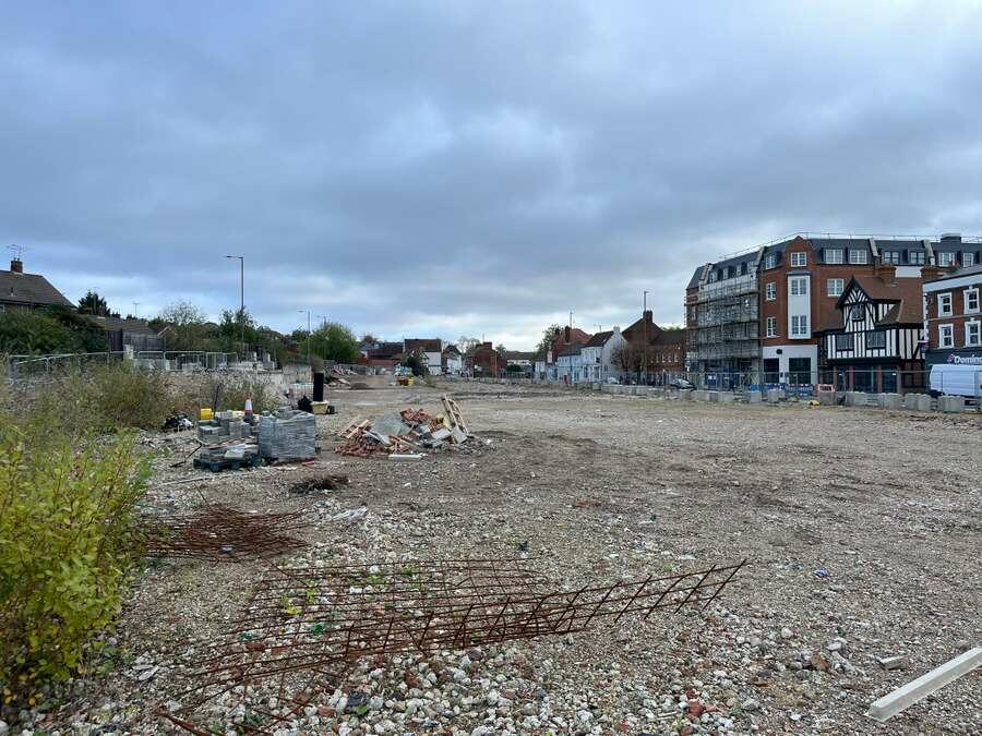 View looking north east