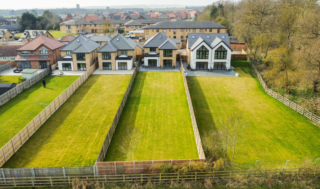 Drone Rear Garden