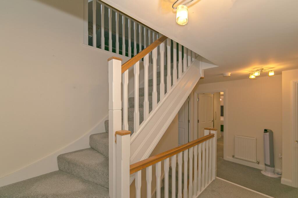 Stairs &amp; Second Floor Landing/Reading Area