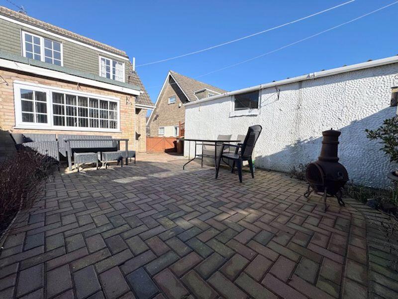 Rear garden