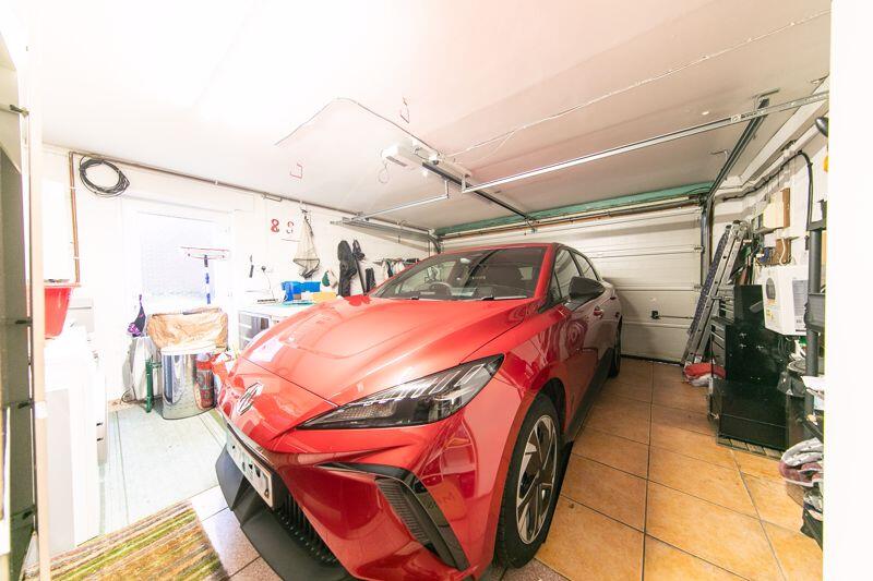 Internal double garage