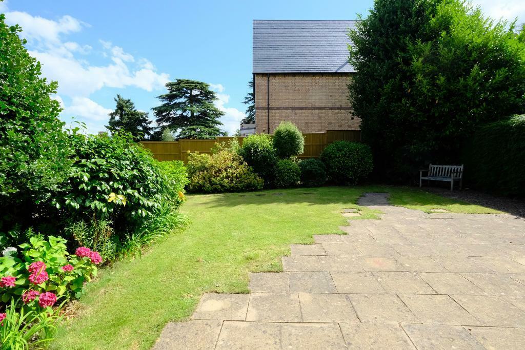 Private patio and garden