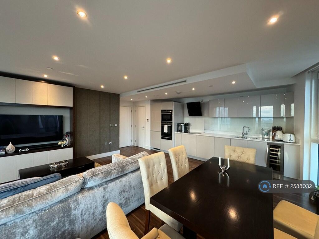 Living Room Kitchen Area