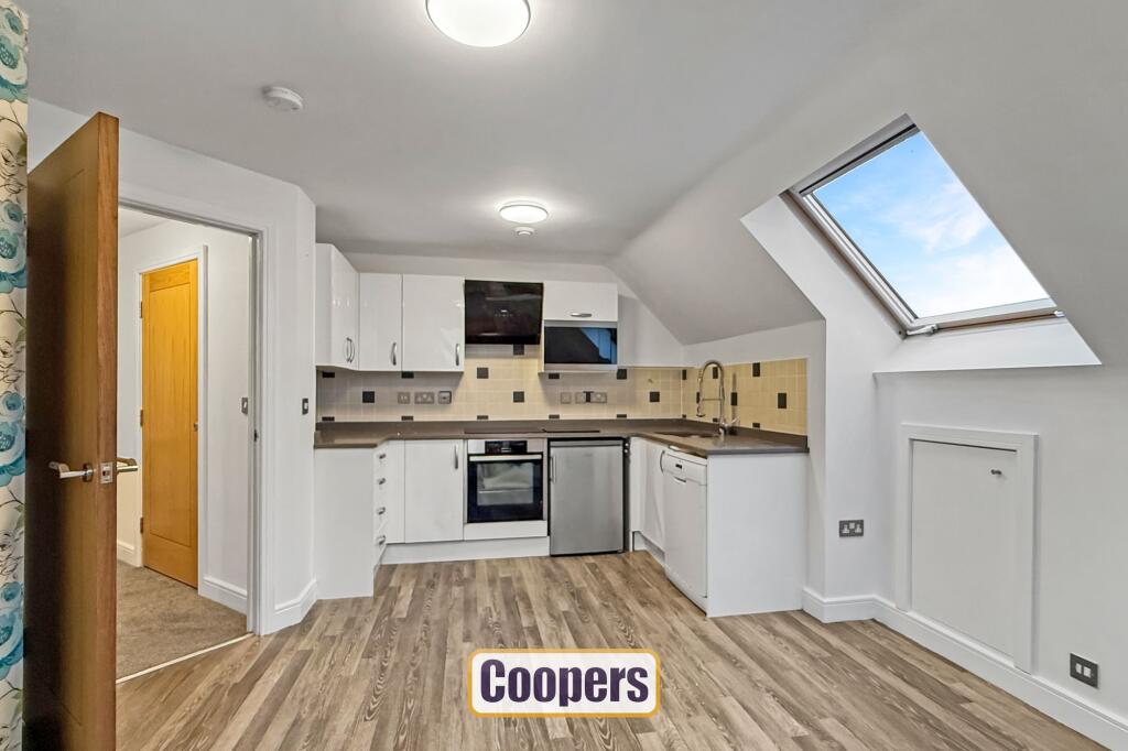 Open plan kitchen/living room