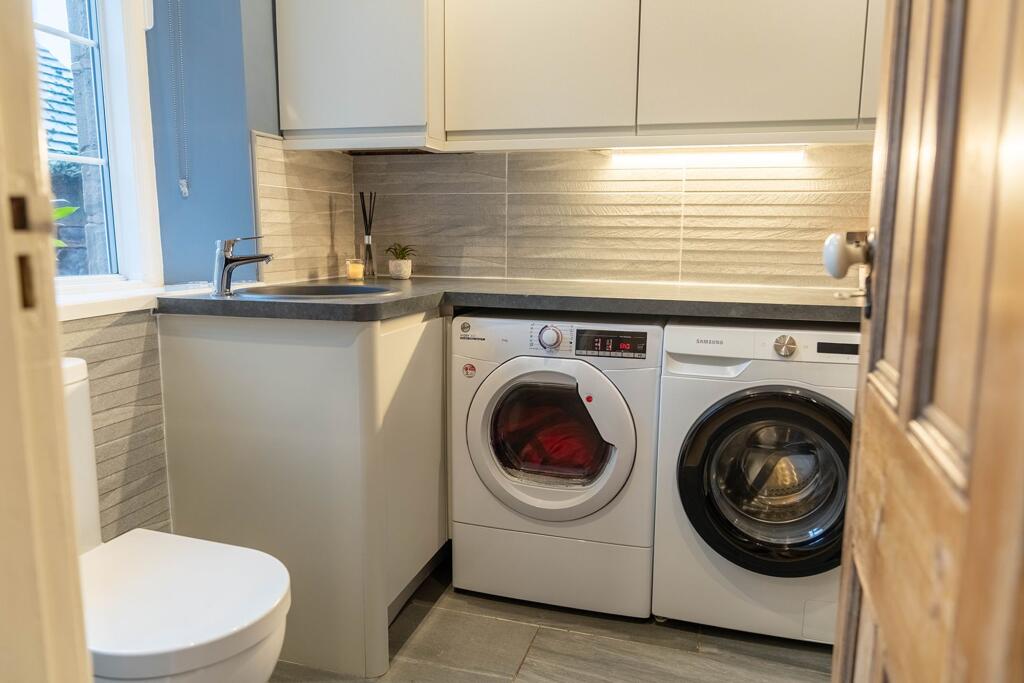Handy utility and ground floor shower room