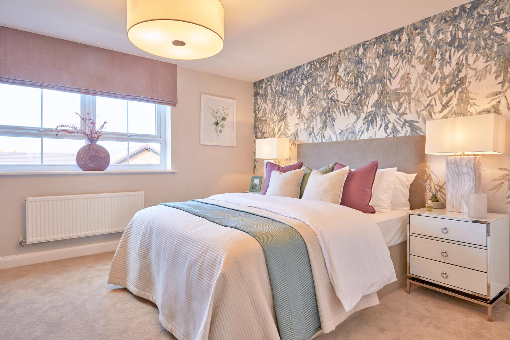 Further double bedroom in the Haversham 4 bedroom home